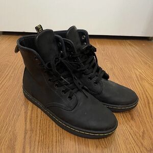 Dr. Martens Black Lace up Shoreditch ankle boots size US 6 EU 37